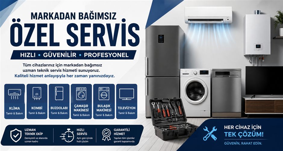Üzümlü Beyaz Eşya Servisi — klima, kombi ve beyaz eşya servisi